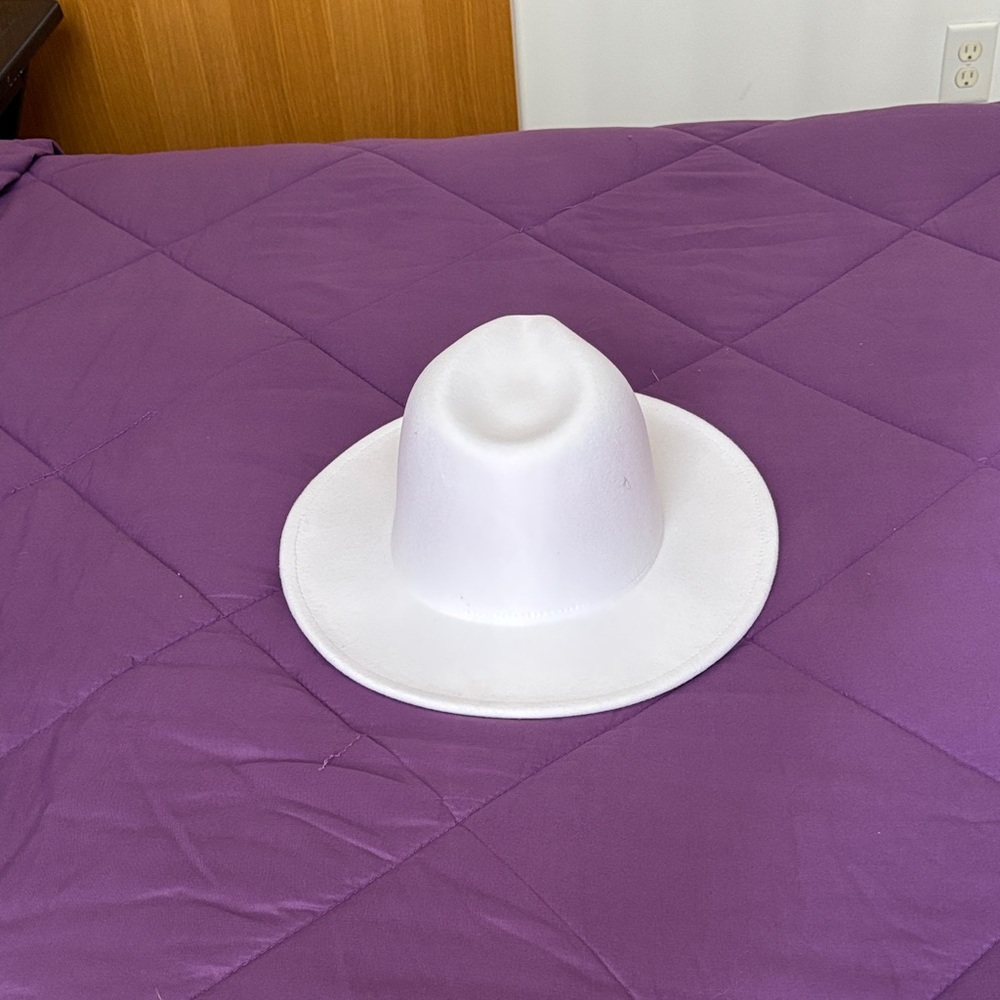 Elegant White Party Hat